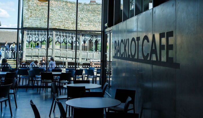 experience food drink backlot cafe