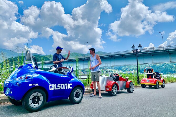 Cute & Fun E-Car Tour Following Guide Around Lake Kawaguchiko - Frequently Asked Questions