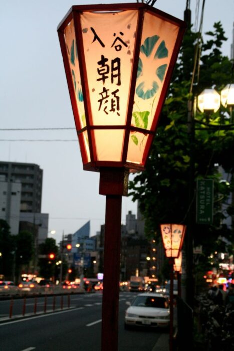 Iriya Morning Glory Festival At Iriya Kishimojin