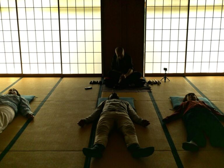 Japanese Style Sound Bath in Kyoto