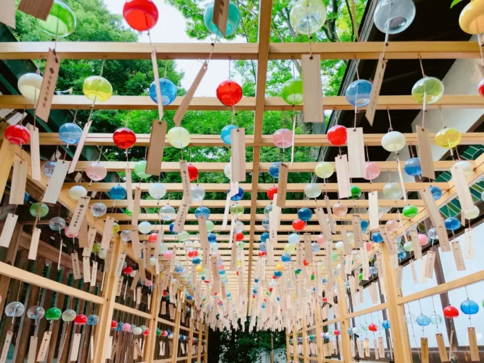 Kawagoe Hikawa Shrine Wind Chime Festival Photo Credit Enmusubi Fuurin