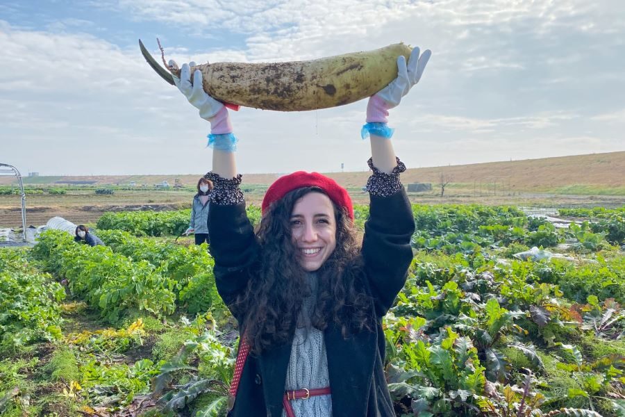 Kitakata Organic Vegetable Harvesting Cooking Tour