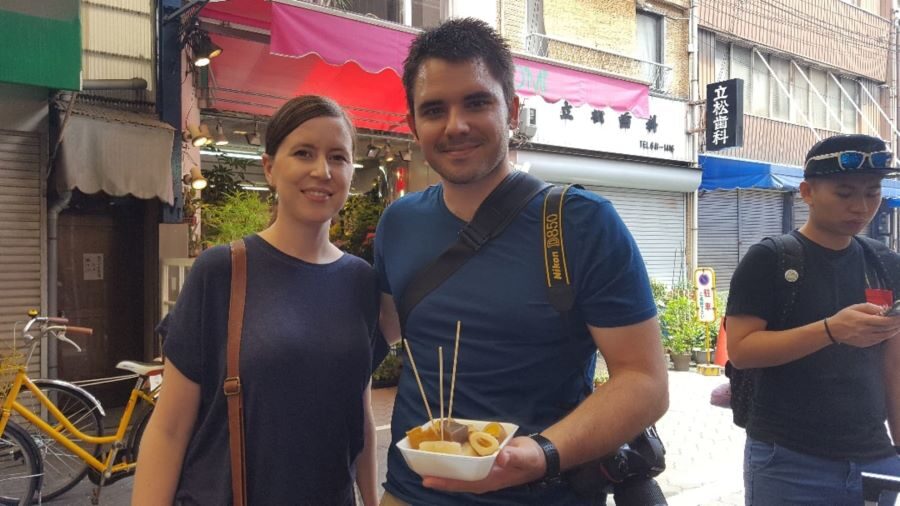 Kuromon Market Walking Street Food Tour In Osaka