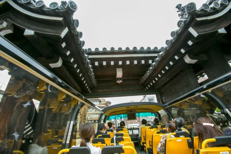 Kyoto: Hop-on Hop-off Sightseeing Bus Ticket