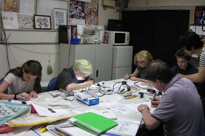 Manga Lesson With A Professional Japanese Manga Artist In Nakano