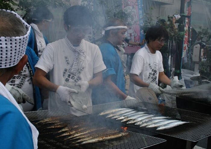 Meguro Sanma Festival Photo Shinagawa Tourist Association