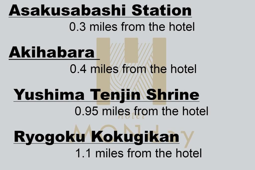 Monday Apart Akihabara Southeast