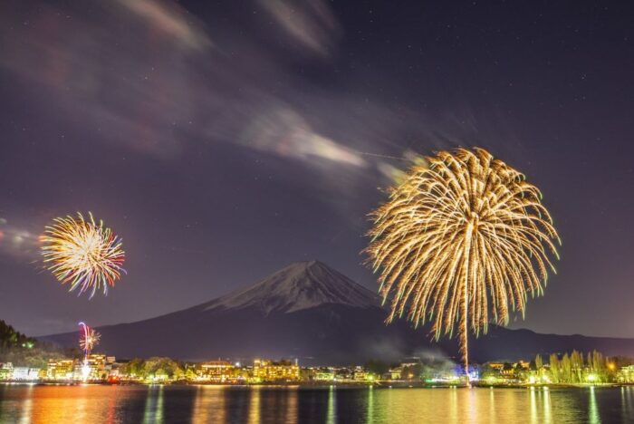 Mt Fuji Fireworks Festival