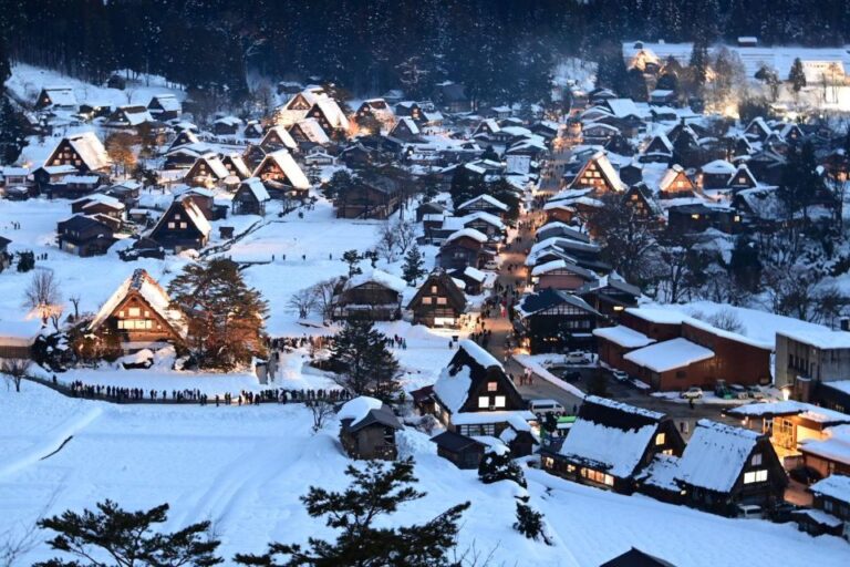 Nagoya: Hida Takayama & World Heritage Shirakawa-go Day Tour