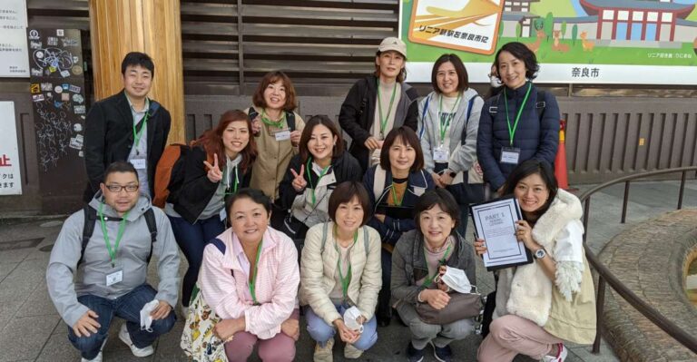 Nara: Walking Tour for English-Speaking & Japanese Culture