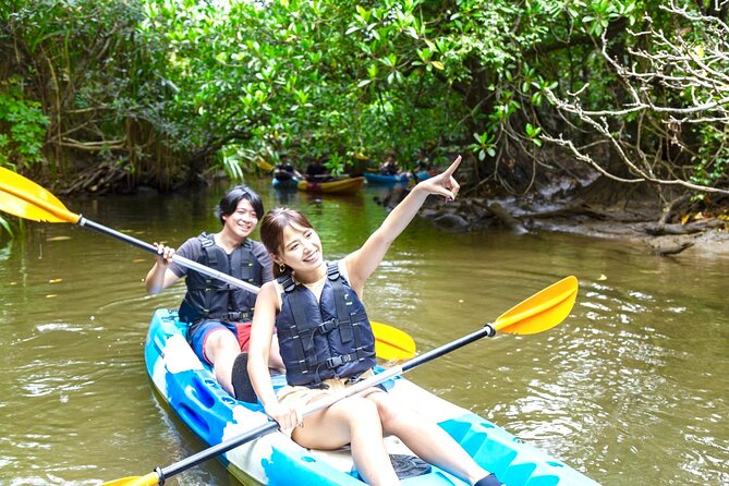 [Okinawa Iriomote]SUP/Canoe Tour at Mangrove ForestSplash Canyoning!!