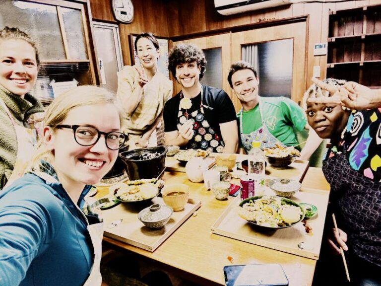 Osaka Authentic Tempura & Miso Soup Japan Cooking Class