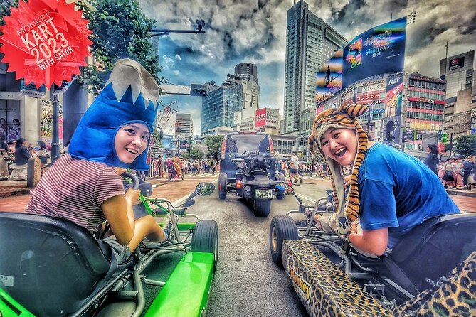Private Go Karting Tour Of Shinjuku With Cartoon Costumes Tokyo