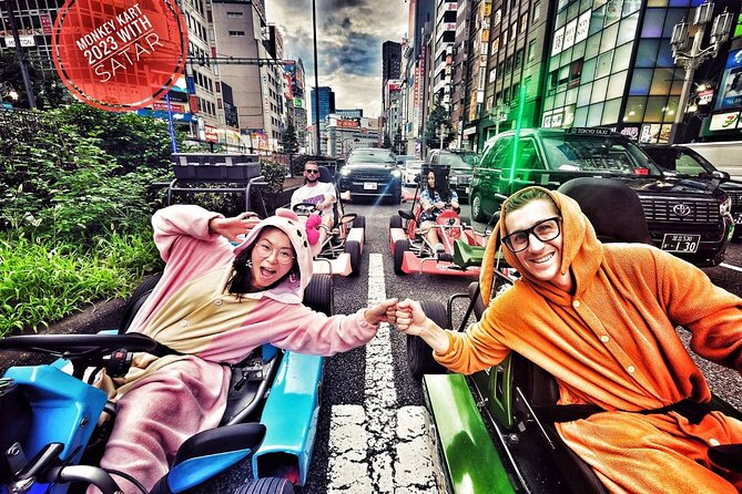 Private Go Karting Tour Of Shinjuku With Cartoon Costumes Tokyo