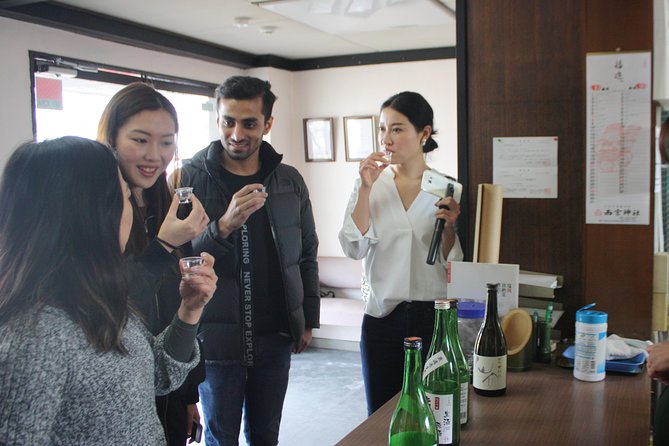 Sake Tasting at Local Breweries in Kobe