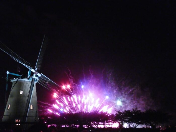 Sakura Fireworks Festival