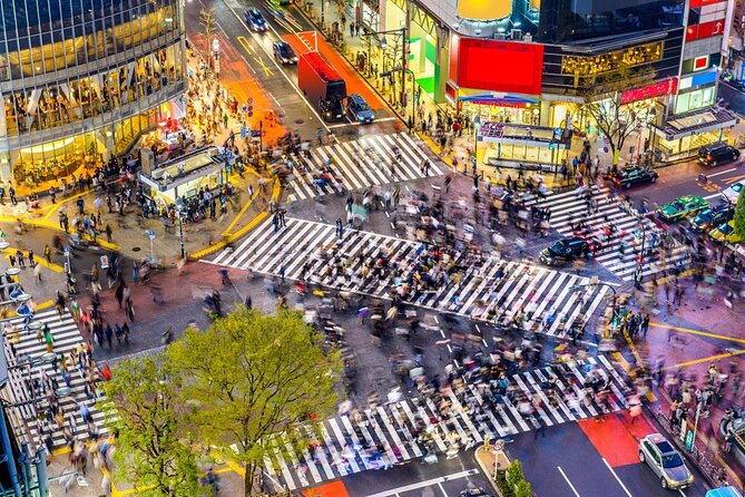 Samurai Photo Shooting at Street in Shibuya