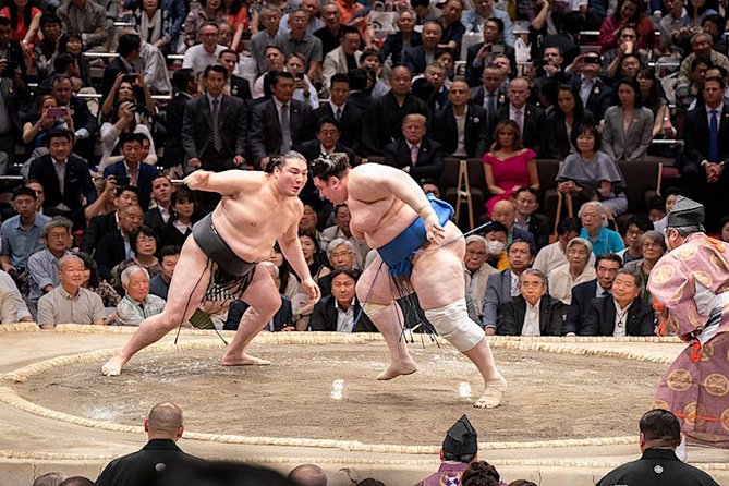 Sumo Tournament Experience in Tokyo
