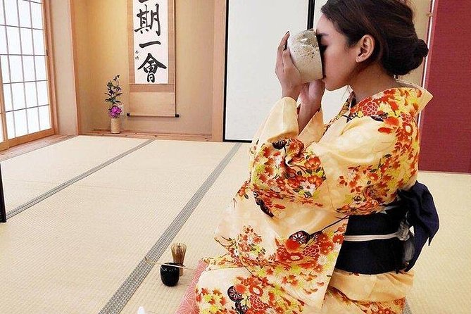 Tea Ceremony and Kimono Experience Tokyo Maikoya