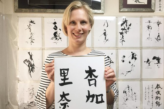 Tokyo Hour Shodo Calligraphy Lesson With Master Calligrapher