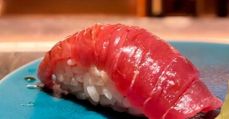 Tokyo: Omakase Sushi Course at Robot Serving Restaurant