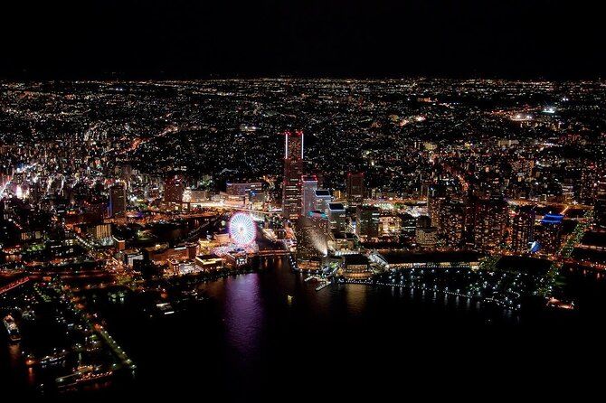 Yokohama Private Night View Helicopter Tour