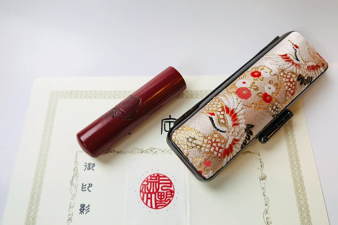 Make Your Own HANKO Name Seal In Kamakura Japan